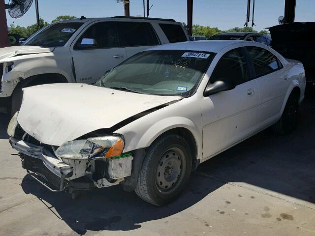 1B3EL46X06N196351 - 2006 DODGE STRATUS SX WHITE photo 2