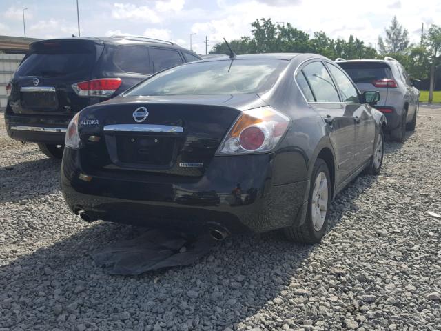 1N4CL21EX9C164917 - 2009 NISSAN ALTIMA HYB BLACK photo 4