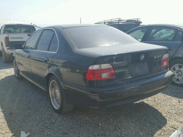 WBADT63402CH94462 - 2002 BMW 530 I AUTO BLACK photo 3