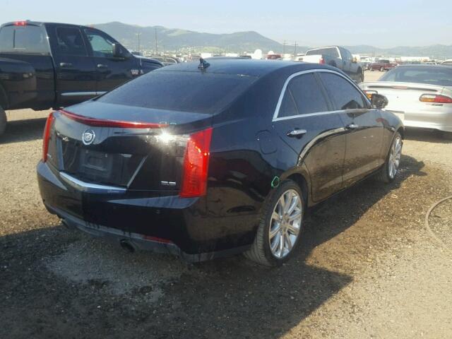 1G6AL5S33E0103651 - 2014 CADILLAC ATS PREMIU BLACK photo 4