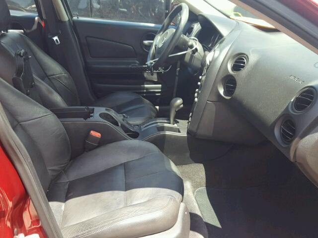2G2WP552381166546 - 2008 PONTIAC GRAND PRIX BURGUNDY photo 5