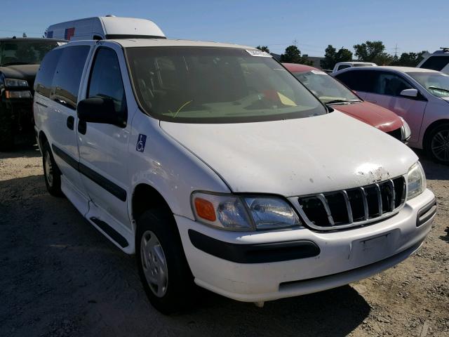 1GNDX03E0YD280258 - 2000 CHEVROLET VENTURE WHITE photo 1