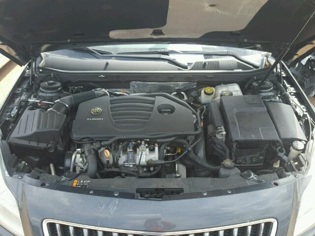 2G4GS5EV5D9183574 - 2013 BUICK REGAL PREM GRAY photo 7