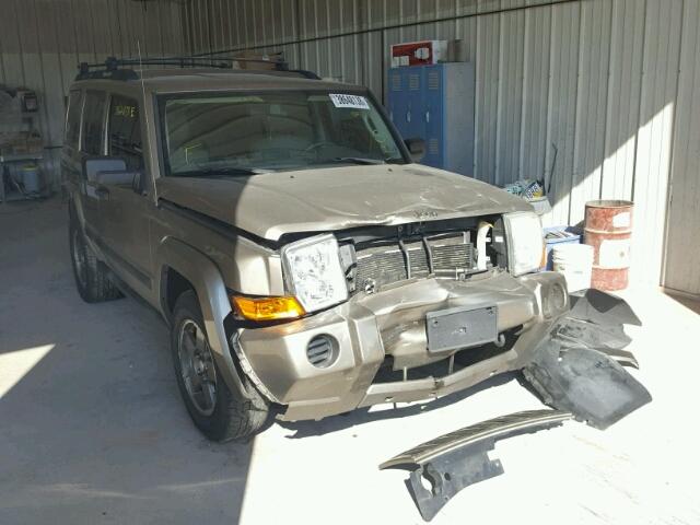 1J8HG48N36C229259 - 2006 JEEP COMMANDER ბეჟი ფოტო 1