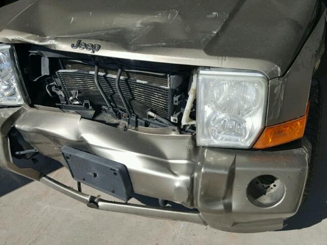 1J8HG48N36C229259 - 2006 JEEP COMMANDER ბეჟი ფოტო 10