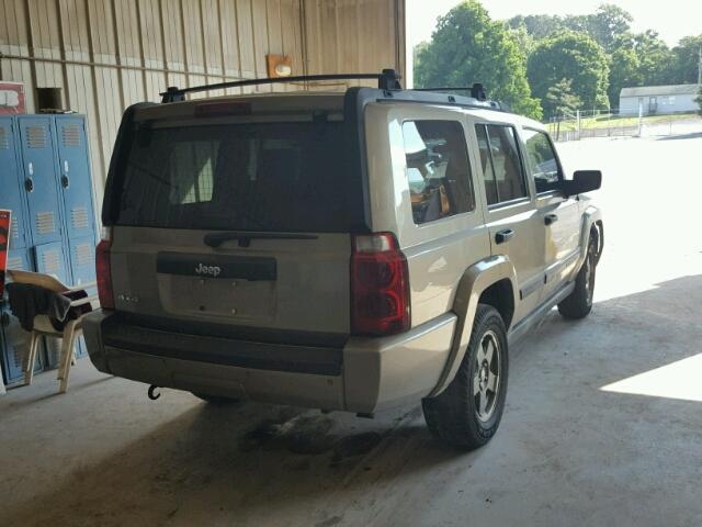 1J8HG48N36C229259 - 2006 JEEP COMMANDER ბეჟი ფოტო 4