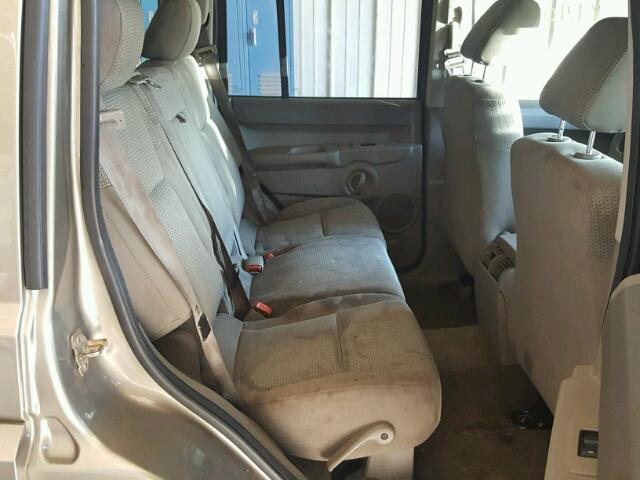 1J8HG48N36C229259 - 2006 JEEP COMMANDER ბეჟი ფოტო 6