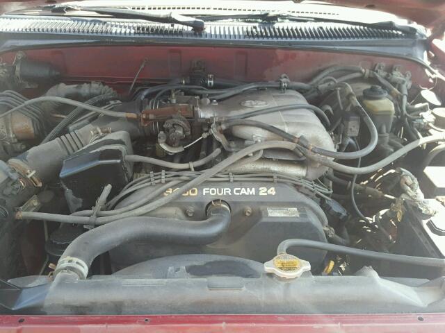 JT3HN87R7T0005230 - 1996 TOYOTA 4RUNNER LI BURGUNDY photo 7