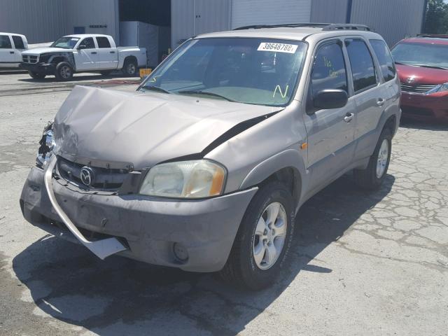 4F2YU07191KM04362 - 2001 MAZDA TRIBUTE DX 棕色 照片 2