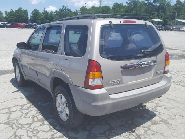 4F2YU07191KM04362 - 2001 MAZDA TRIBUTE DX TAN photo 3