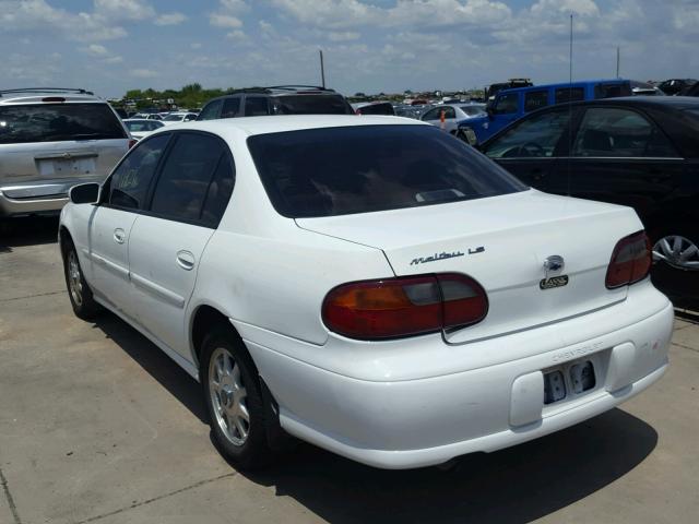 1G1NE52M9X6250678 - 1999 CHEVROLET MALIBU LS თეთრი ფოტო 3