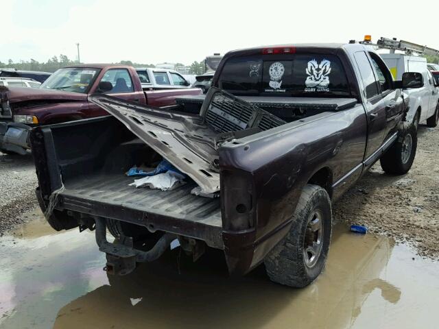 3D7KR28C45G727661 - 2005 DODGE RAM 2500 S Bənövşəyi foto 4