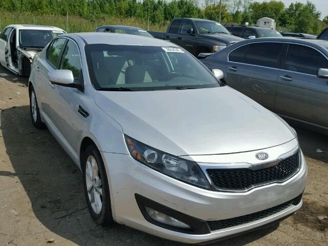 5XXGM4A76CG031231 - 2012 KIA OPTIMA LX SILVER photo 1