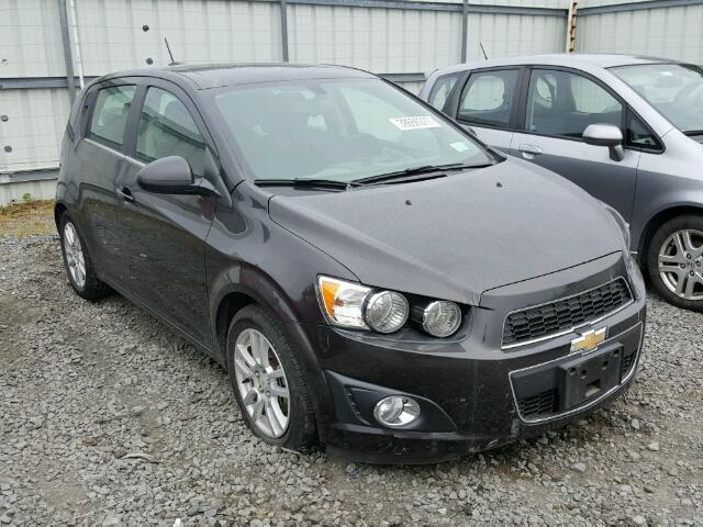 1G1JC6SG9F4125503 - 2015 CHEVROLET SONIC LT BROWN photo 1