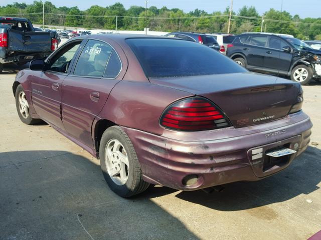 1G2NF52T9YM770716 - 2000 PONTIAC GRAND AM S Qəhvəyi foto 3