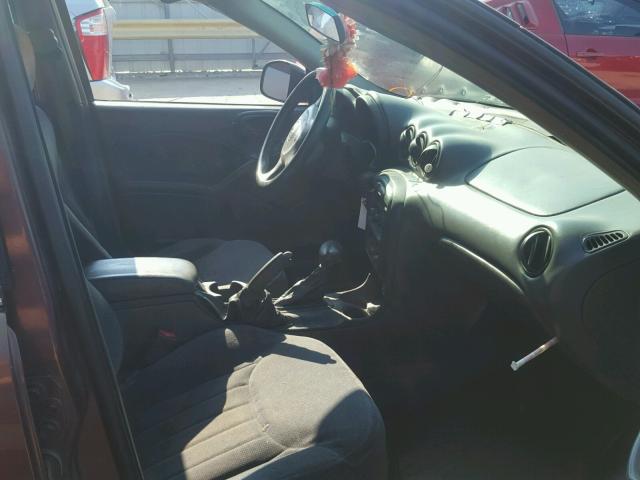 1G2NF52T9YM770716 - 2000 PONTIAC GRAND AM S Qəhvəyi foto 5