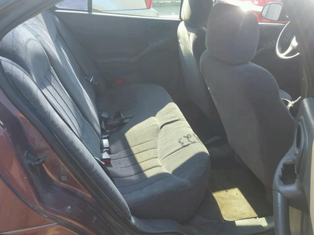 1G2NF52T9YM770716 - 2000 PONTIAC GRAND AM S Qəhvəyi foto 6