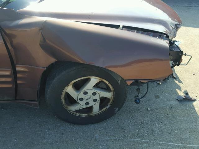 1G2NF52T9YM770716 - 2000 PONTIAC GRAND AM S Qəhvəyi foto 9