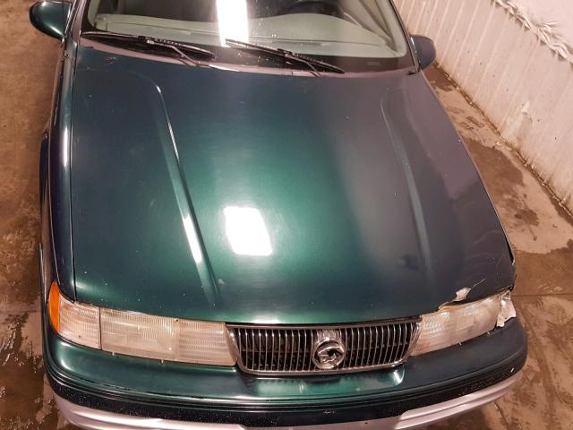 1MELM62W4RH623799 - 1994 MERCURY COUGAR XR7 GREEN photo 7