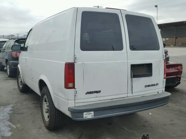 1GCDM19X25B111804 - 2005 CHEVROLET ASTRO WHITE photo 3