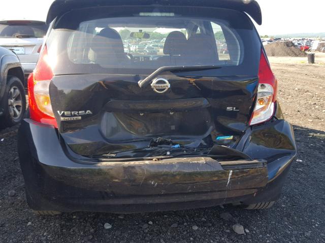 3N1CE2CP1EL424237 - 2014 NISSAN VERSA NOTE BLACK photo 9