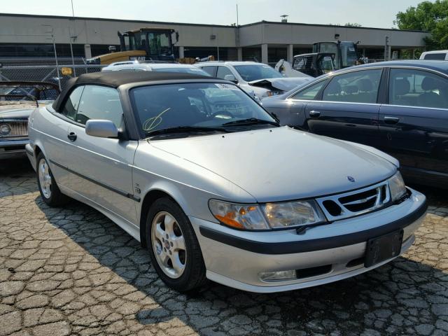 YS3DF75K917015133 - 2001 SAAB 9-3 SE SILVER photo 1