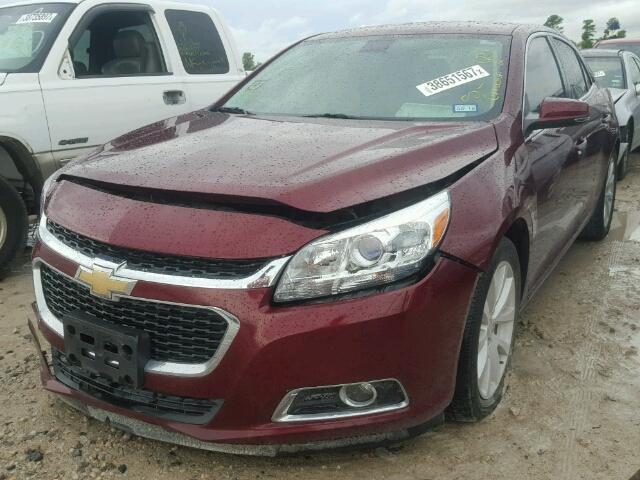 1G11E5SA2GF120147 - 2016 CHEVROLET MALIBU LIM BURGUNDY photo 2