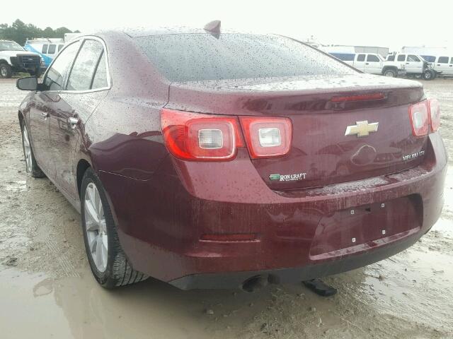 1G11E5SA2GF120147 - 2016 CHEVROLET MALIBU LIM BURGUNDY photo 3