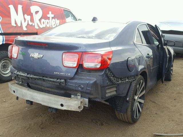 1G11B5SL9EF190722 - 2014 CHEVROLET MALIBU LS 蓝色 照片 4