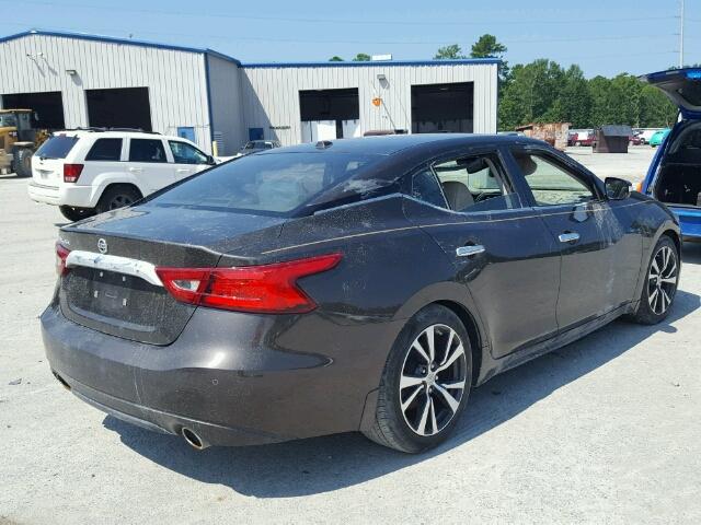 1N4AA6APXGC400551 - 2016 NISSAN MAXIMA 3.5 BROWN photo 4