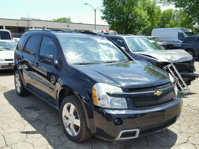 2CNDL737286048141 - 2008 CHEVROLET EQUINOX SP BLACK photo 1