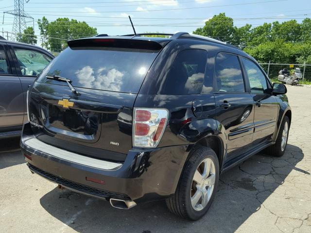 2CNDL737286048141 - 2008 CHEVROLET EQUINOX SP BLACK photo 4