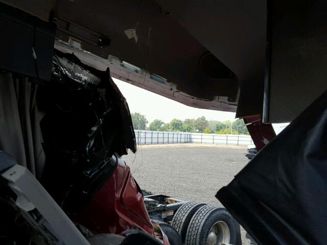 3AKJGLBG7HSHW5860 - 2017 FREIGHTLINER CASCADIA 1 MAROON photo 6