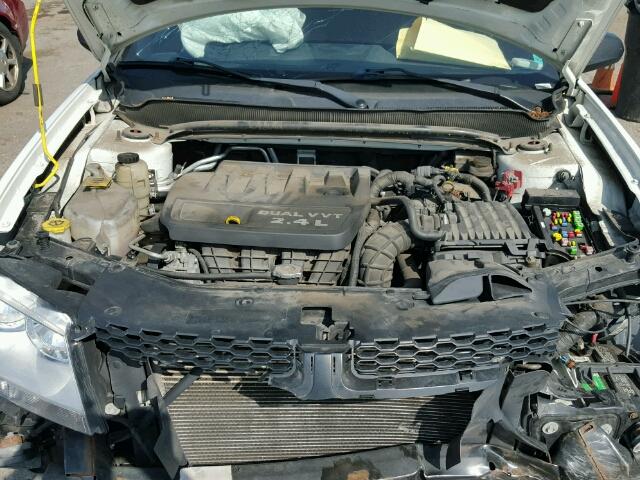 1B3BD4FB4BN578638 - 2011 DODGE AVENGER EX WHITE photo 7