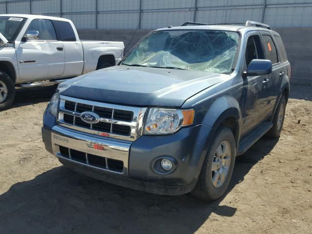 1FMCU5K3XAKC16784 - 2010 FORD ESCAPE HYB BLUE photo 2