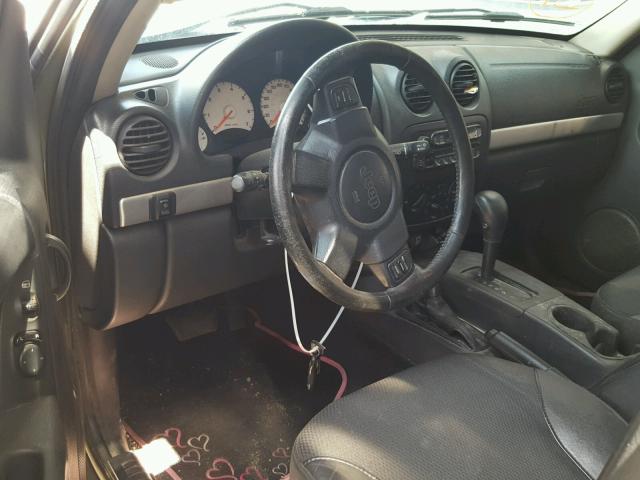 1J4GL38K62W333147 - 2002 JEEP LIBERTY RE GREEN photo 9