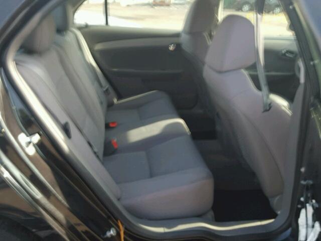 1G1ZB5EB6A4122258 - 2010 CHEVROLET MALIBU LS შავი ფოტო 6
