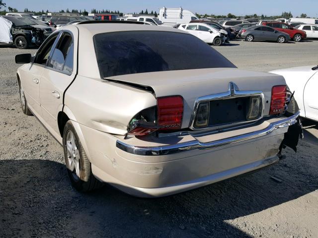 1LNHM87A32Y695353 - 2002 LINCOLN LS 米色 照片 3