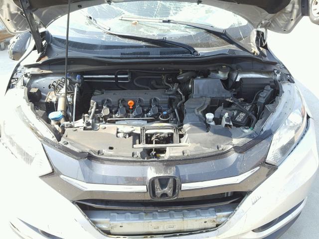 3CZRU6H51GM726207 - 2016 HONDA HR-V EX SILVER photo 7