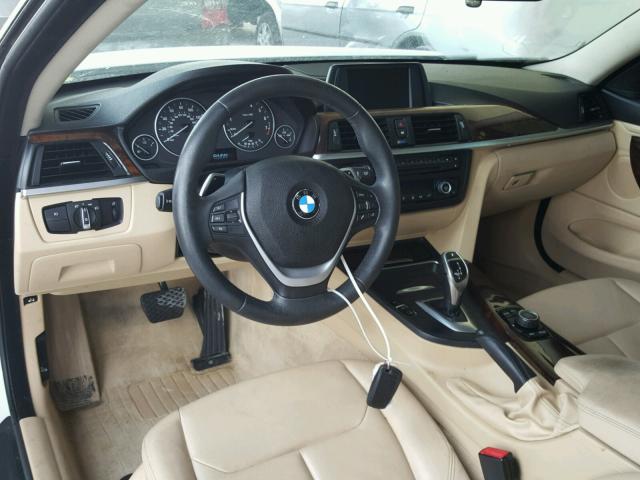 WBA3N3C50EF711495 - 2014 BMW 428 I WHITE photo 9