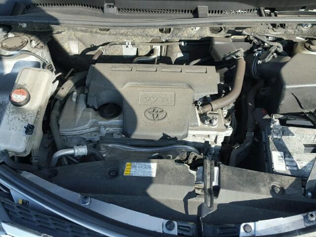 JTMDFREV5FD168324 - 2015 TOYOTA RAV4 SILVER photo 7