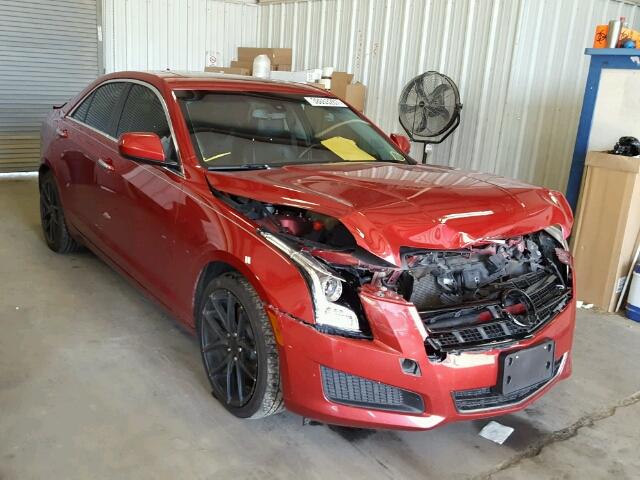 1G6AA5RX5D0127804 - 2013 CADILLAC ATS RED photo 1