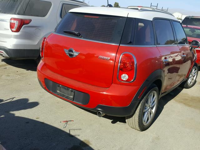 WMWZB3C59FWR44070 - 2015 MINI COOPER COU RED photo 4