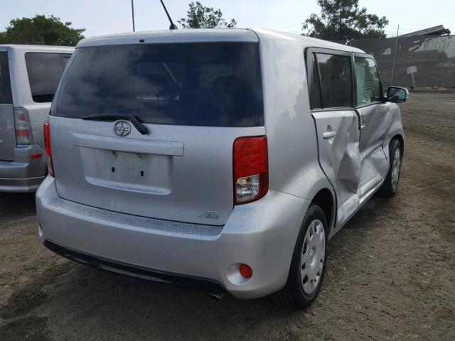 JTLZE4FE6EJ061524 - 2014 TOYOTA SCION XB ვერცხლისფერი ფოტო 4