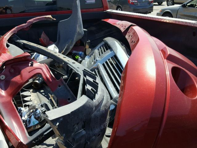 3D7KS28D06G222103 - 2006 DODGE RAM 2500 S RED photo 9