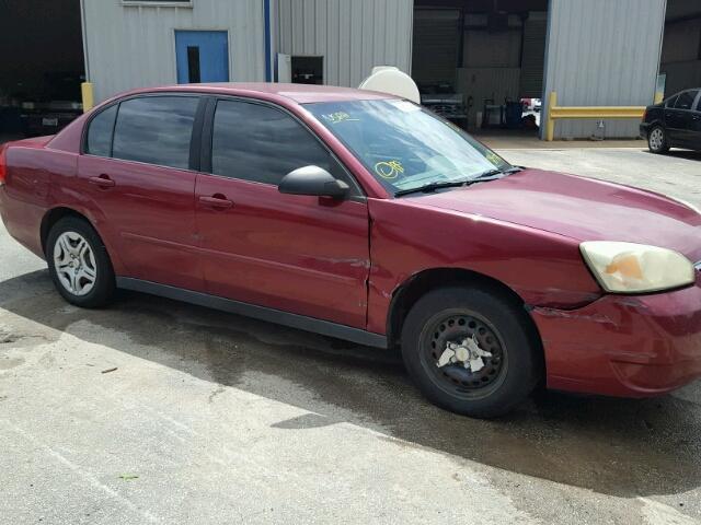 1G1ZS51F36F285373 - 2006 CHEVROLET MALIBU LS RED photo 9