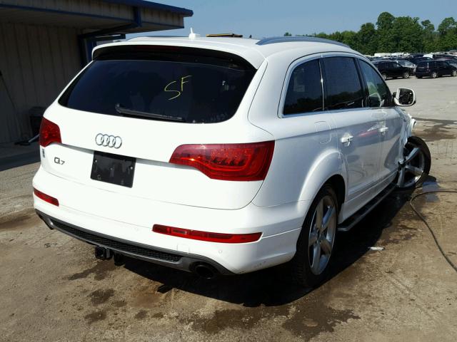 WA1AGAFE6CD001329 - 2012 AUDI Q7 PRESTIG WHITE photo 4