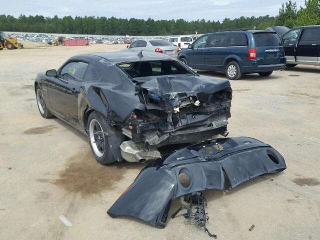 2G1FE1EDXB9210006 - 2011 CHEVROLET CAMARO BLACK photo 3