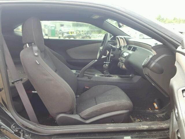 2G1FE1EDXB9210006 - 2011 CHEVROLET CAMARO BLACK photo 5