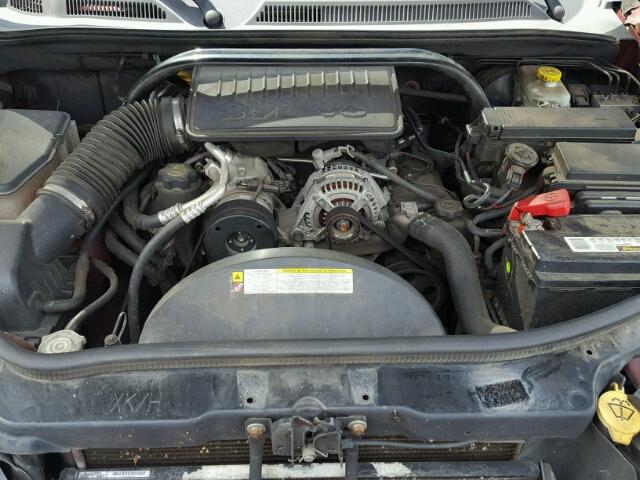 1J8HH48K17C622682 - 2007 JEEP COMMANDER RED photo 7